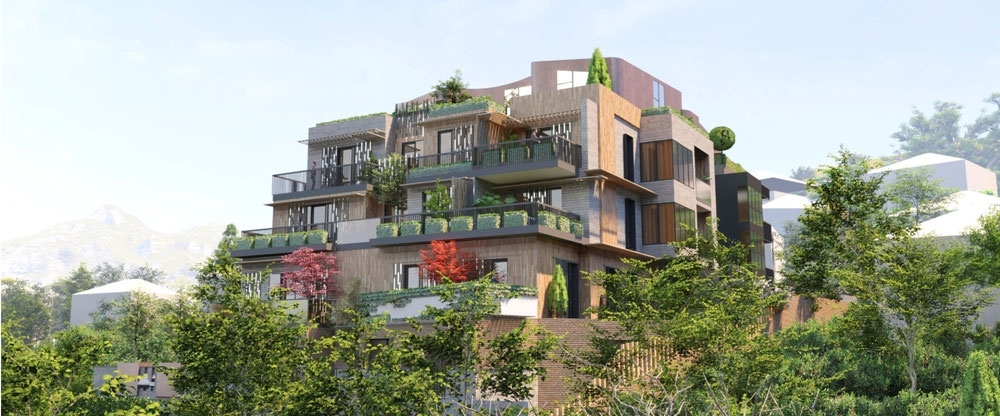 Real estate in WeBuild Mtsvanekvavila — look at the real estate search engine GEOLN.COM. Photo 1