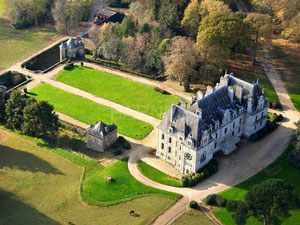 城堡在法国，布列塔尼，Carentoire — 来自开发商和业主的房地产搜索引擎 GEOLN.COM. 照片 9