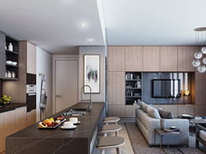 房地产在 DT1 Luxury Apartments — look at the real estate search engine GEOLN.COM. 照片 7