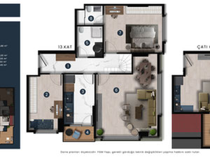 Недвижимость в Bostancı Modern  — смотрите на поисковике недвижимости GEOLN.COM. Фото 15