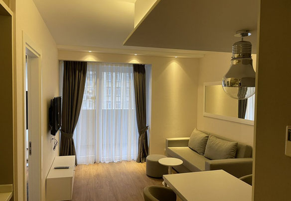 Se vende apartamento de 2 habitaciones en Courtyard Marriott Batumi.