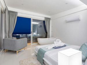 პრემიუმ 4 საძინებელი აუზის ვილა ოკეანისა და მთების ხედებით — უძრავი ქონების ყიდვა და მფლო ბელებისგან GEOLN.COM. ფოტო 12