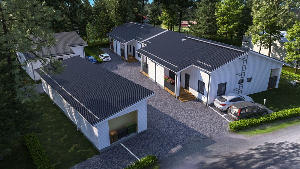 უძრავი კონება Asunto Oy Vantaan Saarnitie 6 — გადახედეთ უძრავი ქონების საძიებო სისტემას GEOLN.COM. ფოტო 1