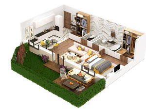 房地产在 Клубный дом «Корона Ренессанса» — look at the real estate search engine GEOLN.COM. 照片 6