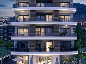 公寓 1 卧室 175 平方米，位于土耳其阿拉尼亚 — 来自开发商和业主的房地产搜索引擎 GEOLN.COM. 照片 14