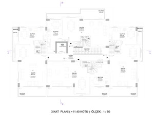 2 卧室公寓 103 平方米，位于土耳其阿拉尼亚 — 来自开发商和业主的房地产搜索引擎 GEOLN.COM. 照片 27