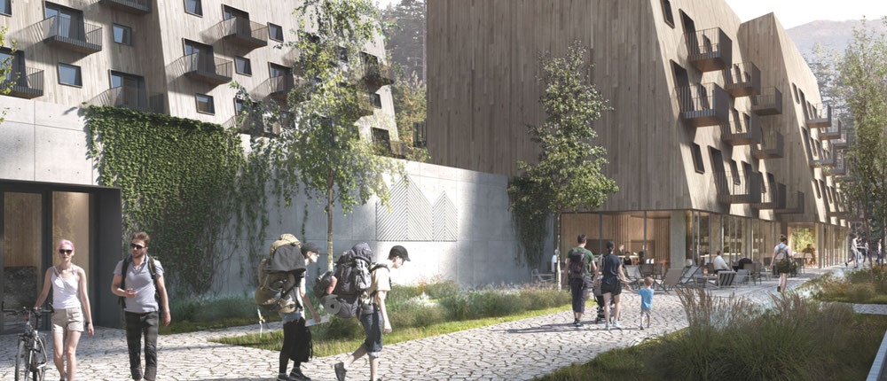 房地产在 Mountain apartments Lesni strane — look at the real estate search engine GEOLN.COM. 照片 1