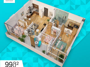 Нерухомість в Batumi Sunrise Residence — дивіться на пошуковику нерухомості GEOLN.COM. Фото 47