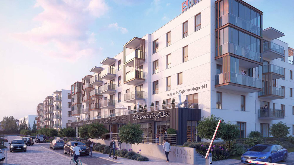 عقار للبيع في Osiedle Locus — انظر إلى محرك البحث العقاري GEOLN.COM. صورة فوتوغرافية 1