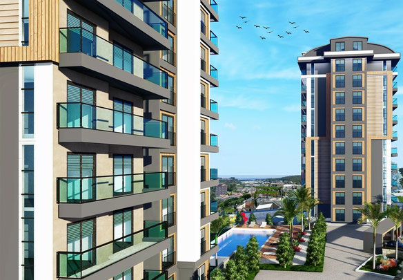 Piso 2 habitaciones 71 m² en Alanya, Turquía