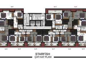 公寓 1 卧室 40 平方米，位于土耳其阿拉尼亚 — 来自开发商和业主的房地产搜索引擎 GEOLN.COM. 照片 68