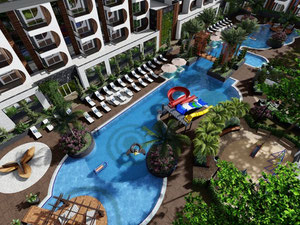 2 卧室公寓 93 平方米，位于土耳其阿拉尼亚 — 来自开发商和业主的房地产搜索引擎 GEOLN.COM. 照片 5