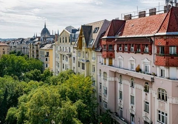 Hungary. Budapest. Magnificent two-level apartment 110m2 in the city center.