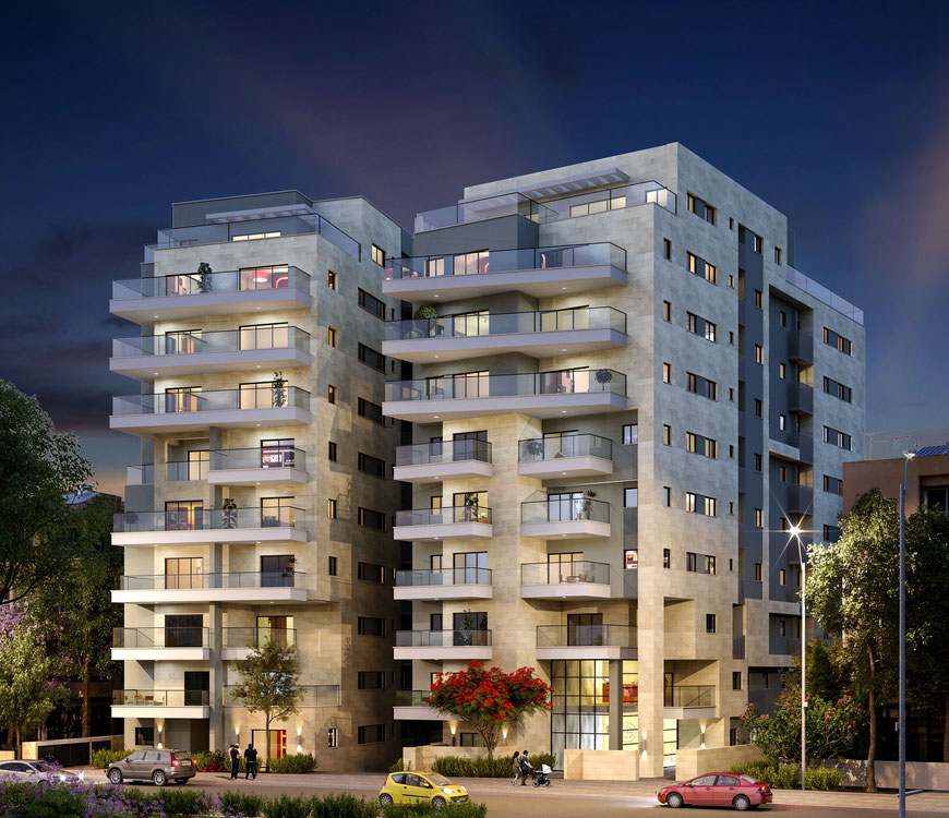 房地产在 Krinitzi Twins - Ramat Gan — look at the real estate search engine GEOLN.COM. 照片 1