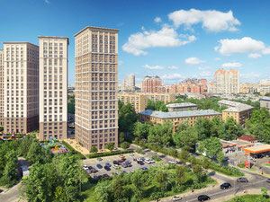 房地产在 ЖК Октябрьское поле — look at the real estate search engine GEOLN.COM. 照片 2