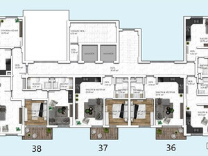 ბინა 1 ოთახიანი 55 მ² ალანიაში, თურქეთი — უძრავი ქონების ყიდვა და მფლო ბელებისგან GEOLN.COM. ფოტო 33