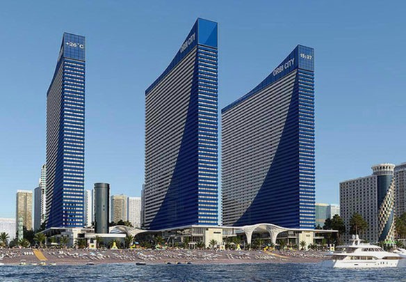 Панорамная студия Orbi City Block D