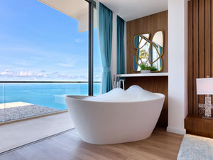 მოდერნული 4 საძინებელი აუზის ვილა პანორამული ოკეანის ხედით ჩავენგში — უძრავი ქონების ყიდვა და მფლო ბელებისგან GEOLN.COM. ფოტო 34