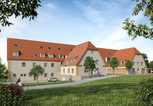 Modern-Living mit Barockgarten