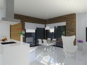 منزل في مدينة كبيرة على البحر في أسبانيا ، الأندلس ، كيسادا — ابحث عن عقار قيد الإنشاء أو عقار معاد بيعه مباشرة من المطورين والملاك GEOLN.COM. صورة فوتوغرافية 4