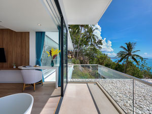 მოდერნული 4 საძინებელი აუზის ვილა პანორამული ოკეანის ხედით ჩავენგში — უძრავი ქონების ყიდვა და მფლო ბელებისგან GEOLN.COM. ფოტო 42