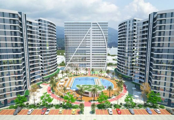 Продается квартира с видом на море. Новостройка