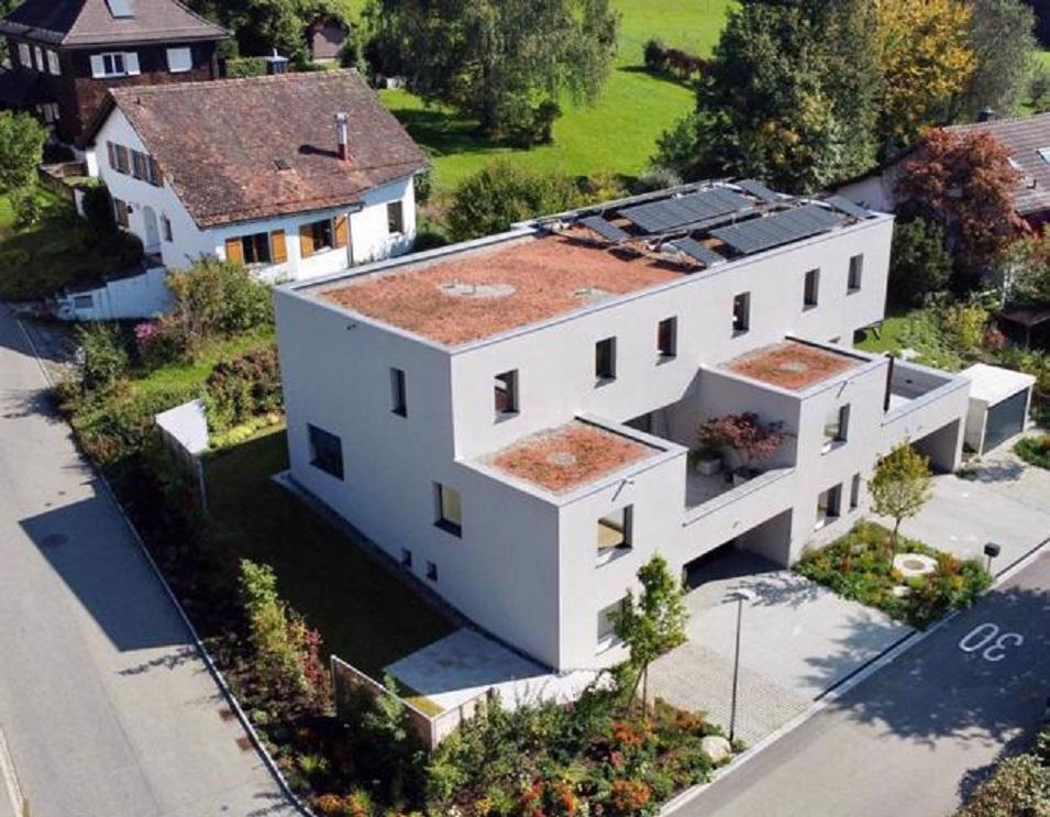 უძრავი კონება Neuerbautes Doppeleinfamilienhaus — გადახედეთ უძრავი ქონების საძიებო სისტემას GEOLN.COM. ფოტო 1