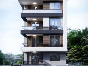 Apartment 1 bedroom 58 m² in Alanya, Turkey — Find off-plan property or real estate resale directly from developers and owners GEOLN.COM. Photo 3