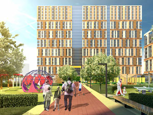 房地产在 Serdtse Odintsovo v Odintsovo — look at the real estate search engine GEOLN.COM. 照片 2