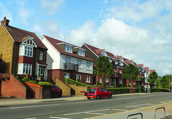 Retirement apartments in Rainham