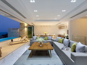 3 habitaciones villa en la colina con piscina con vistas al mar — Encuentre propiedades fuera del plan o reventa de bienes inmuebles directamente de desarrolladores y propietarios GEOLN.COM. Foto 34