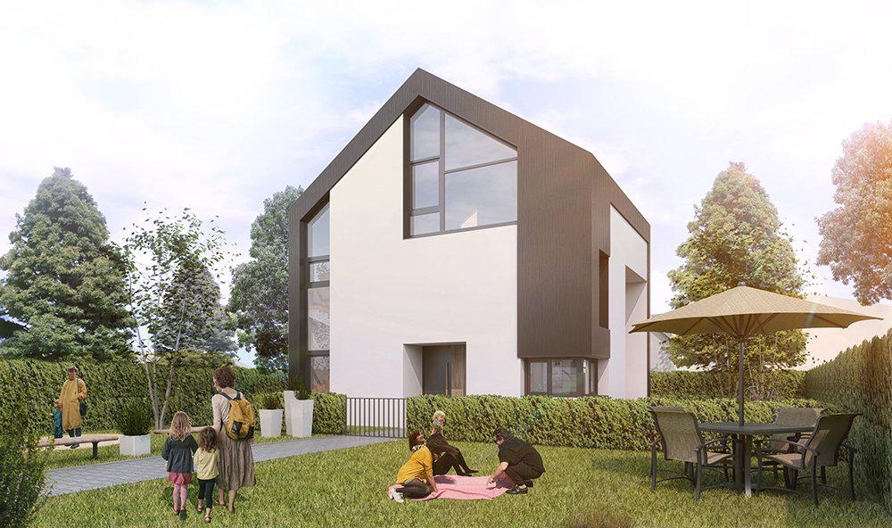 უძრავი კონება Einfamilienhaus in der Waldstraße — გადახედეთ უძრავი ქონების საძიებო სისტემას GEOLN.COM. ფოტო 1