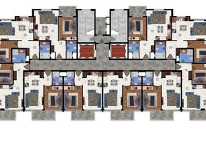 ბინა 1 ოთახიანი 55 მ² ალანიაში, თურქეთი — უძრავი ქონების ყიდვა და მფლო ბელებისგან GEOLN.COM. ფოტო 52