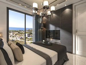 დუპლექსი 2 საძინებელი 125 მ² ალანიაში — უძრავი ქონების ყიდვა და მფლო ბელებისგან GEOLN.COM. ფოტო 4