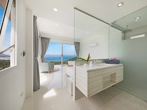 宽敞的4卧室泳池别墅，俯瞰山脉和大海 — 来自开发商和业主的房地产搜索引擎 GEOLN.COM. 照片 24