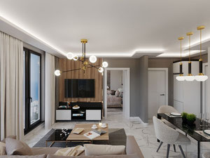 公寓 1 卧室 52 平方米，位于土耳其阿拉尼亚 — 来自开发商和业主的房地产搜索引擎 GEOLN.COM. 照片 27