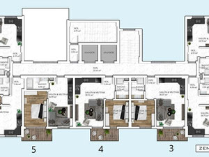 ბინა 1 ოთახიანი 55 მ² ალანიაში, თურქეთი — უძრავი ქონების ყიდვა და მფლო ბელებისგან GEOLN.COM. ფოტო 29