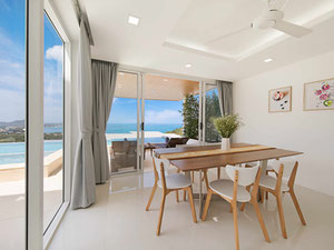 宽敞的4卧室泳池别墅，俯瞰山脉和大海 — 来自开发商和业主的房地产搜索引擎 GEOLN.COM. 照片 32