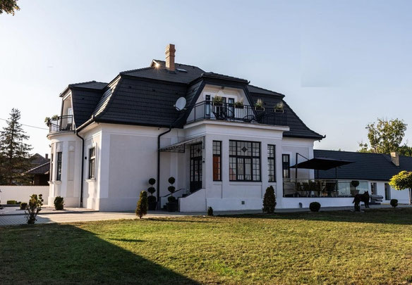 Hungary. Budapest. Villa with a large plot and swimming pool.