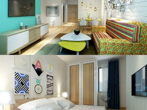 Samgori的2间卧室的公寓。买公寓在第比利斯，Samgori — 来自开发商和业主的房地产搜索引擎 GEOLN.COM. 照片 3