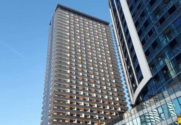 White frame in Batumi