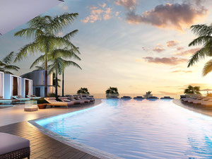 房地产在 Paramount Residences Fort Lauderdale Beach — look at the real estate search engine GEOLN.COM. 照片 5