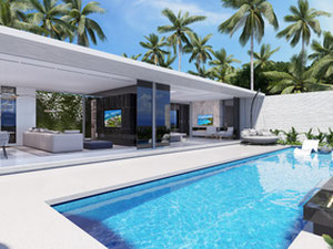 Real estate in 2-спальная Luxury вилла с видом на океан в топовой локации — look at the real estate search engine GEOLN.COM. Photo 2