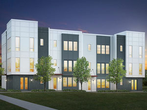 Real estate in Oliver Street Townhomes — look at the real estate search engine GEOLN.COM. Photo 2