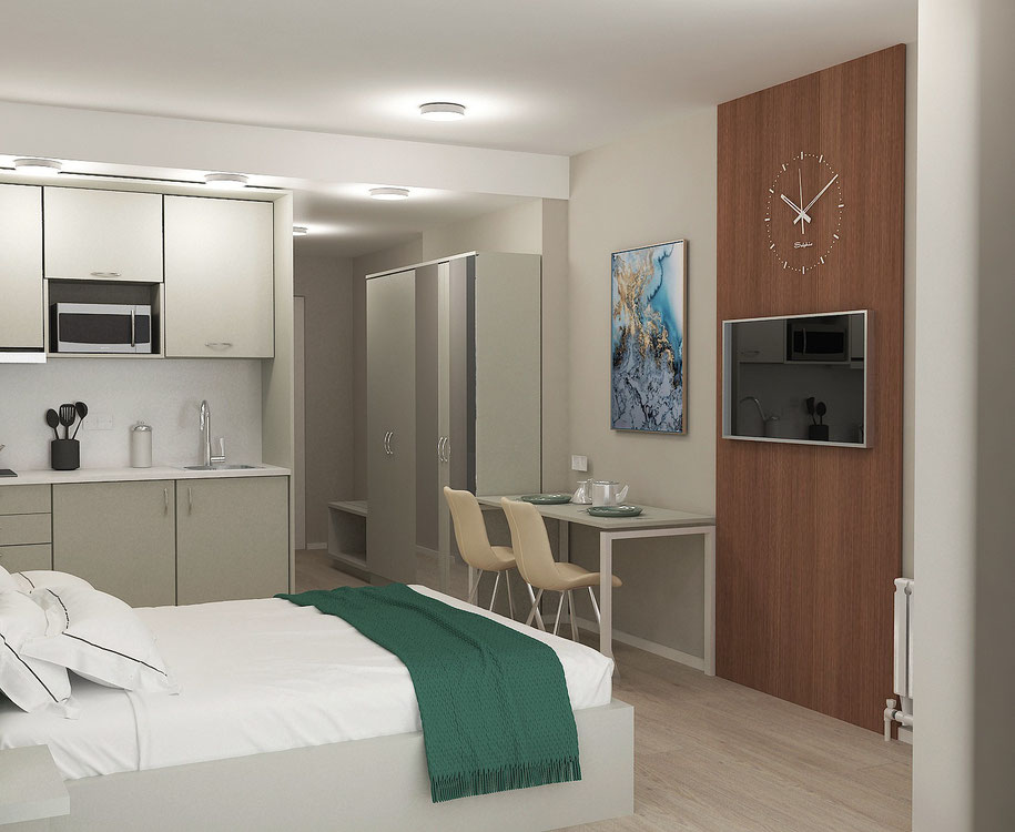 出售一间单间公寓 — 来自开发商和业主的房地产搜索引擎 GEOLN.COM. 照片 1