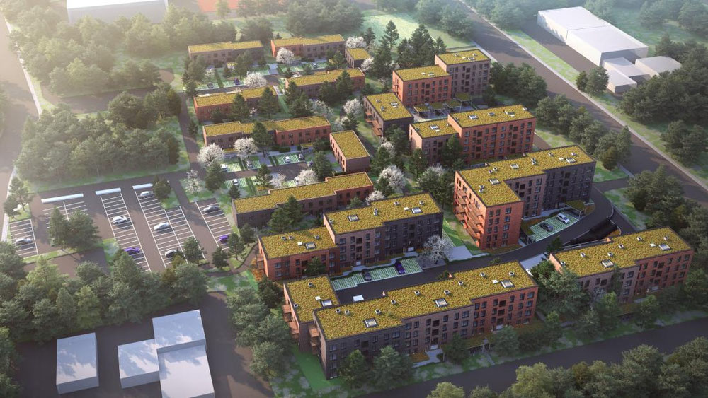 Real estate in Triumphbyen — look at the real estate search engine GEOLN.COM. Photo 1