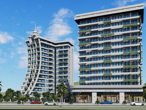 公寓 55 平方米，位于土耳其阿拉尼亚 — 来自开发商和业主的房地产搜索引擎 GEOLN.COM. 照片 19