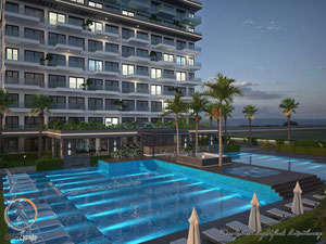 ბინა 1 ოთახიანი 55 მ² ალანიაში, თურქეთი — უძრავი ქონების ყიდვა და მფლო ბელებისგან GEOLN.COM. ფოტო 15