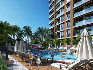 Апартаменти 1 спальня 54 м² в Аланії, Туреччина — Пошуковик нерухомості від забудовників і власників GEOLN.COM. Фото 7