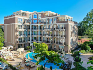 Болгария. Стильно меблированная студия с отдельным двором на Солнечном берегу. — Поисковик недвижимости от застройщиков и собственников GEOLN.COM. Фото 11